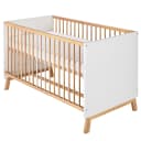 Babybett 70 x 140cm Weiß/Weiß | Weiß
