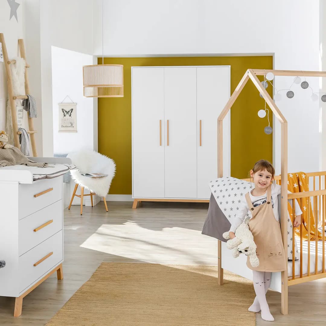 Kleiderschrank | Weiß