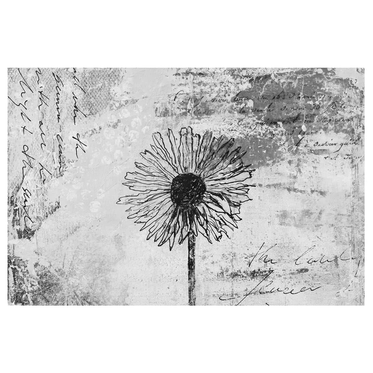 Vliestapete Writing You | Schwarz