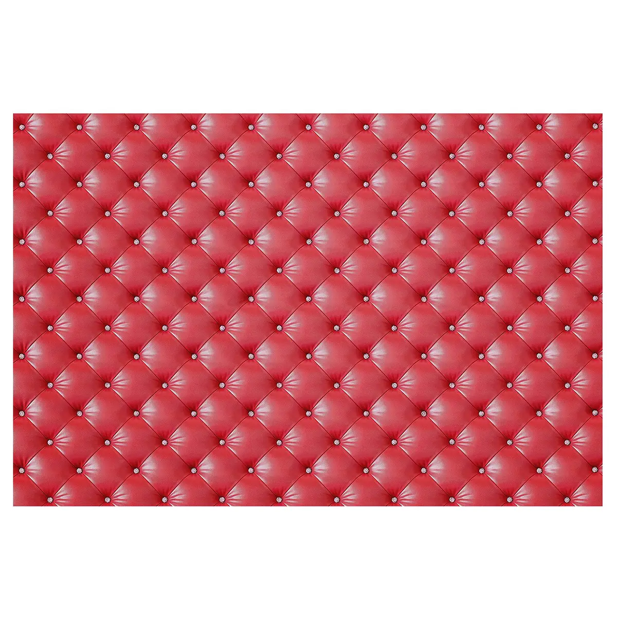Vliestapete Polster Rot | Rot