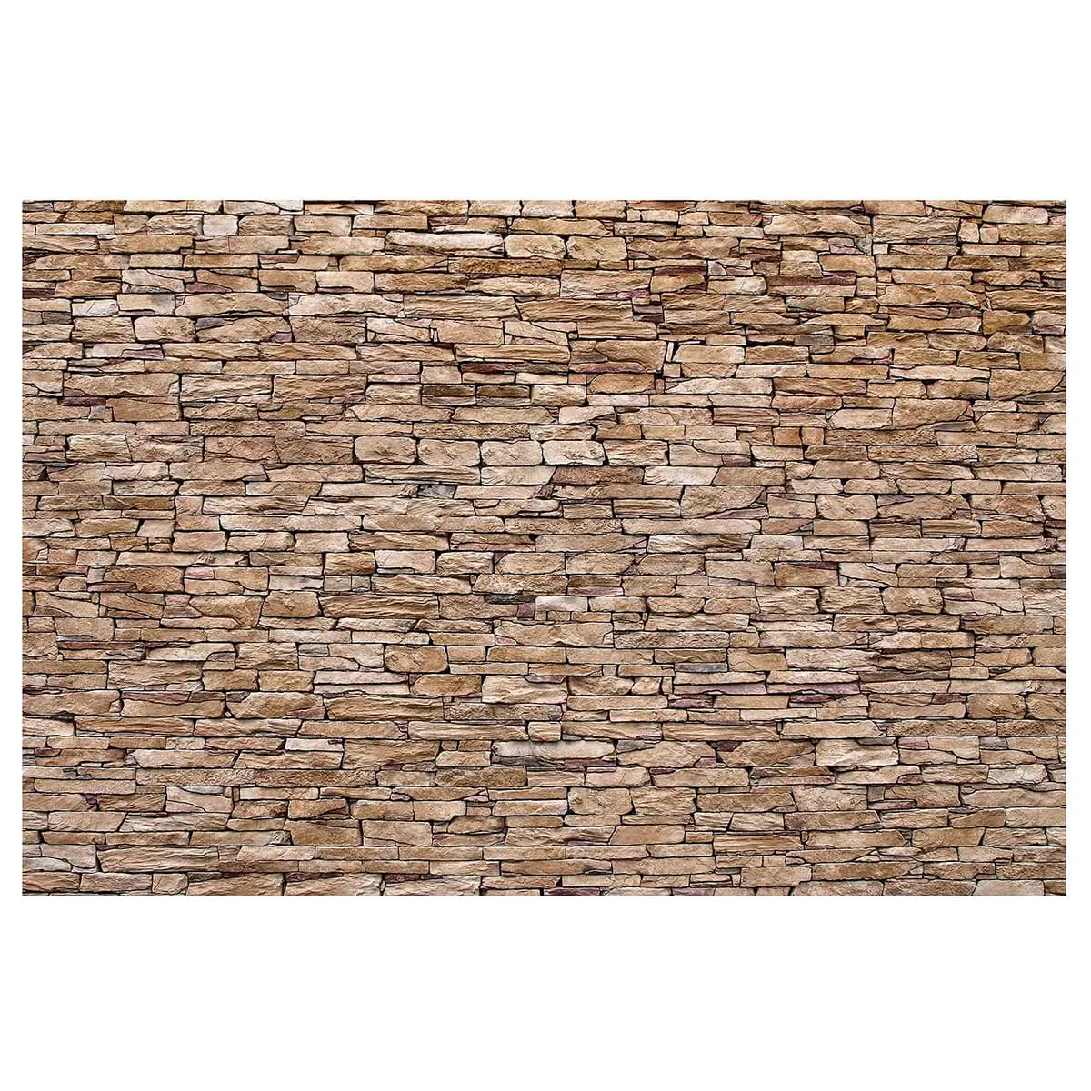 Vliestapete Crete Stonewall | Braun