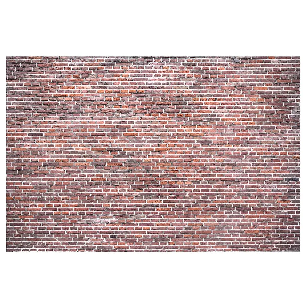 Vliestapete Backstein Mauer Rot | Rot