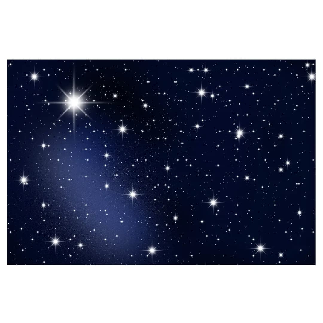 Vliestapete Stars | Blau