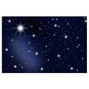 Vliestapete Stars | Blau