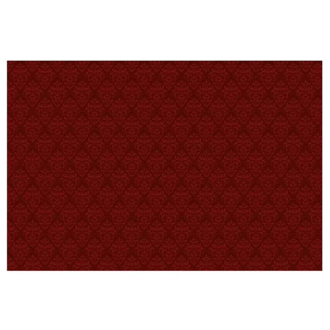Vliestapete Roter Französischer Barock | Rot