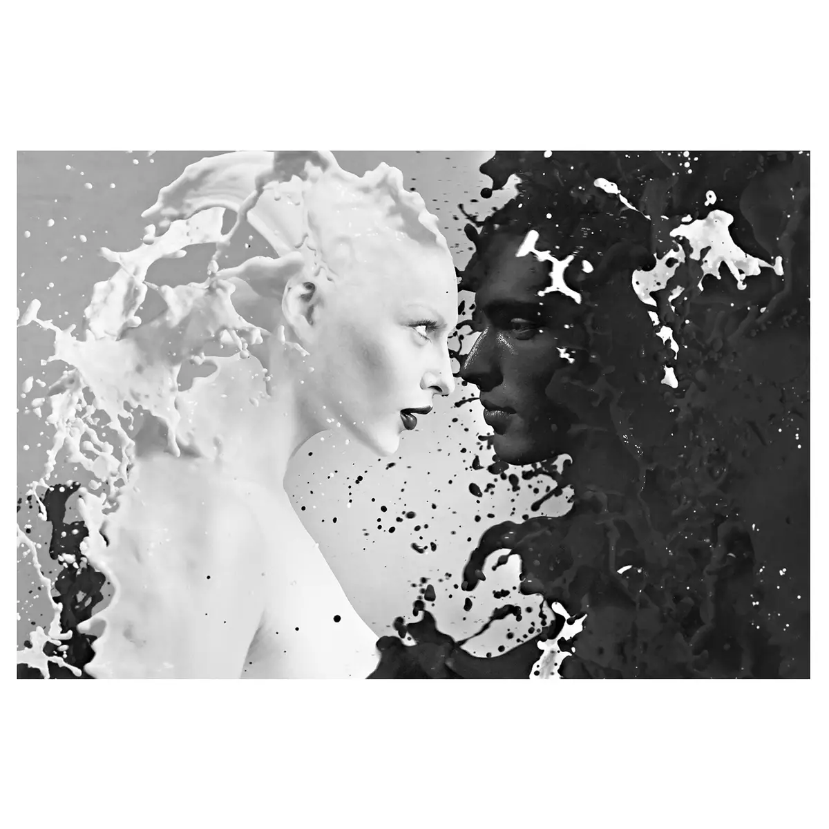 Vliestapete Milk & Coffee II | Mehrfarbig