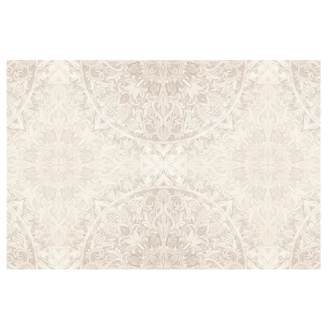 Vliestapete Mandala Aquarell II | Beige