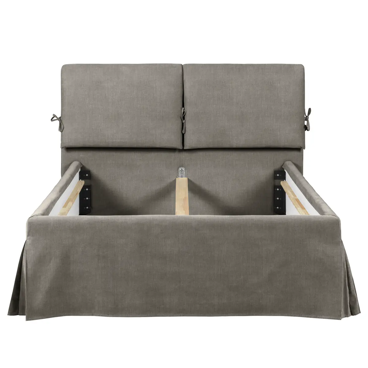 Polsterbett Nathan 180 x 200cm | Beige