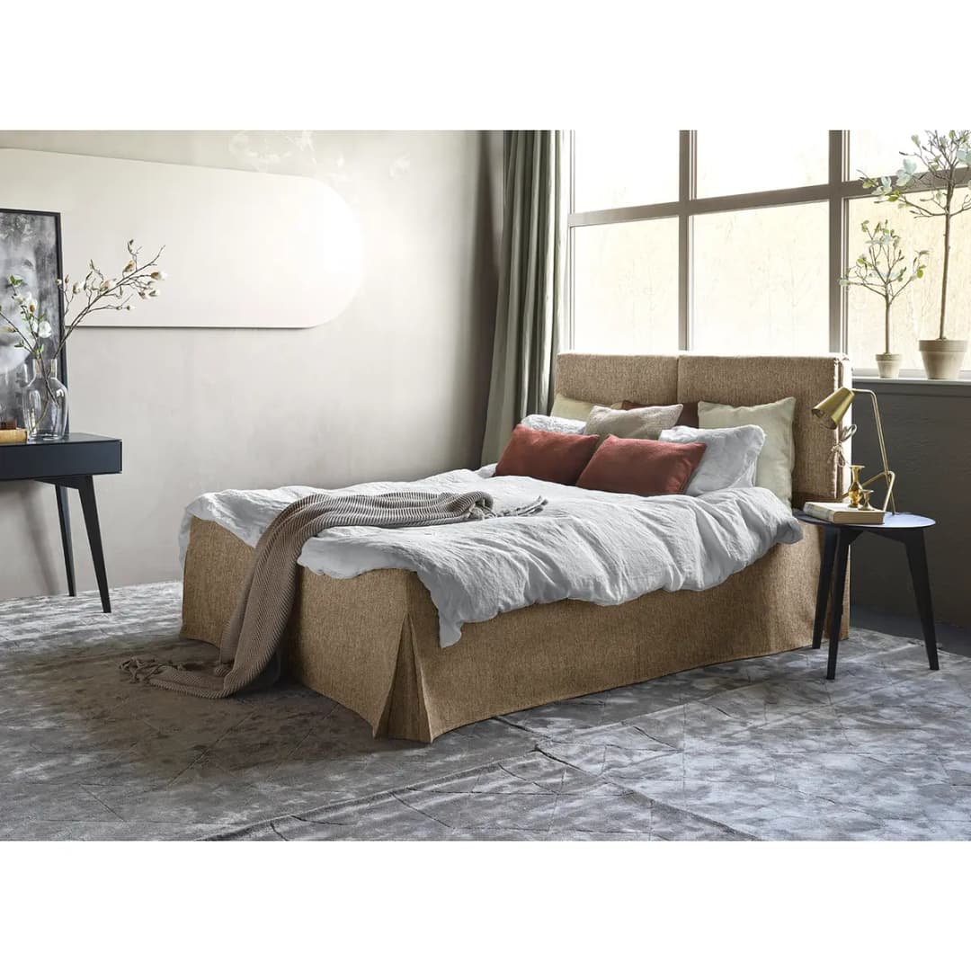 Polsterbett Nathan 160 x 200cm | Beige