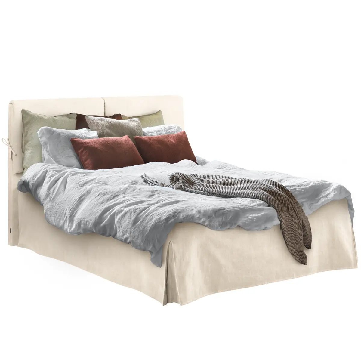 Polsterbett Nathan | Beige