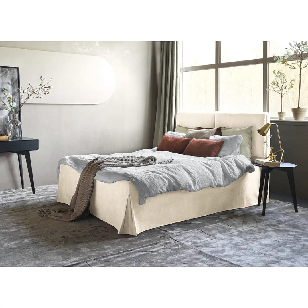 Polsterbett Nathan | Beige