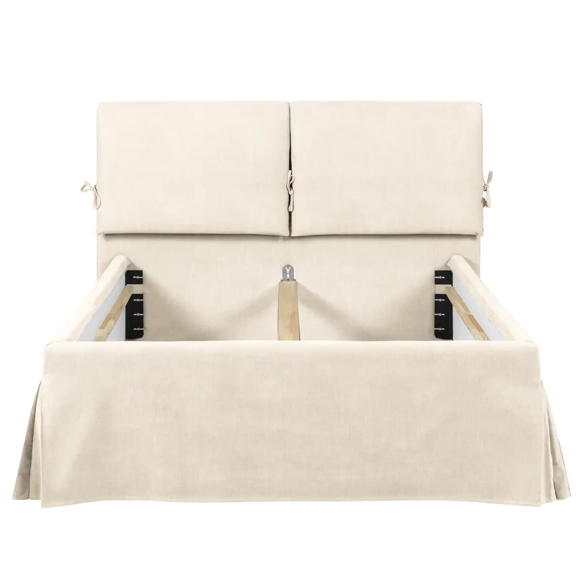 Polsterbett Nathan | Beige
