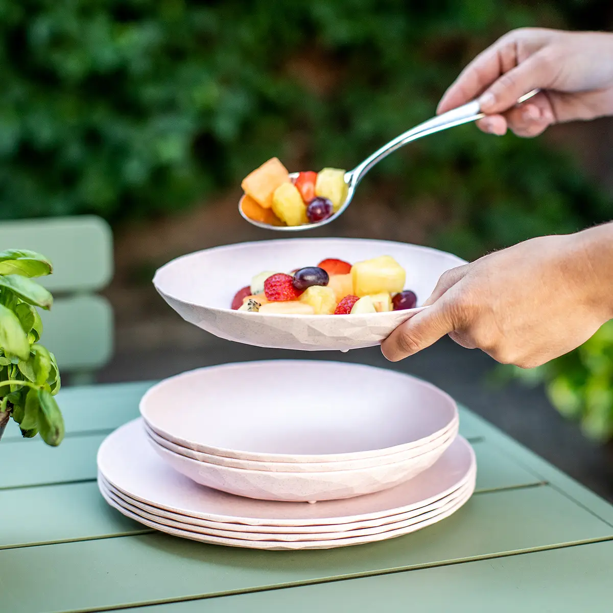 Club Plate Frühstücksteller | Rosa