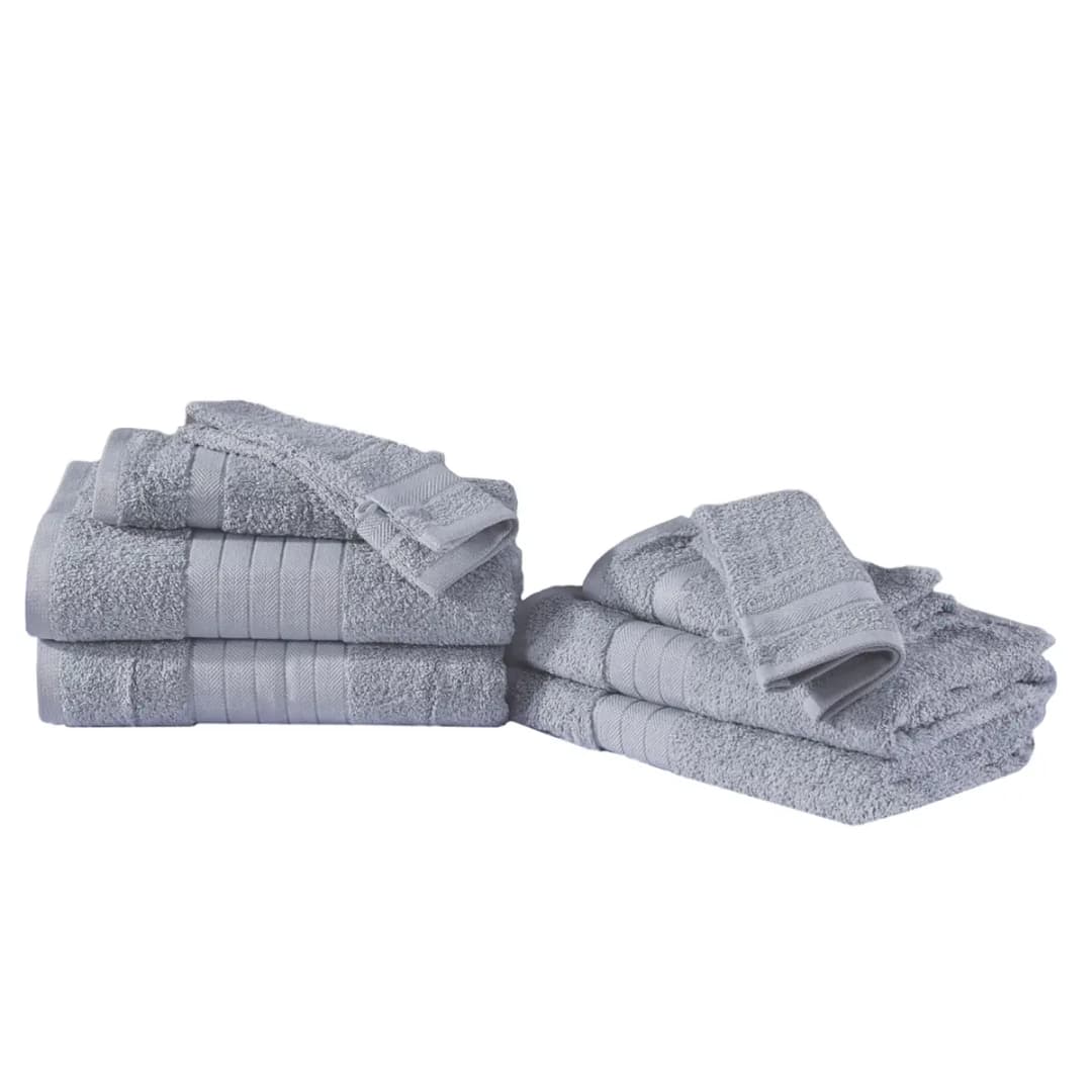 Handtuchset Brunswich 8-teilig | Grau