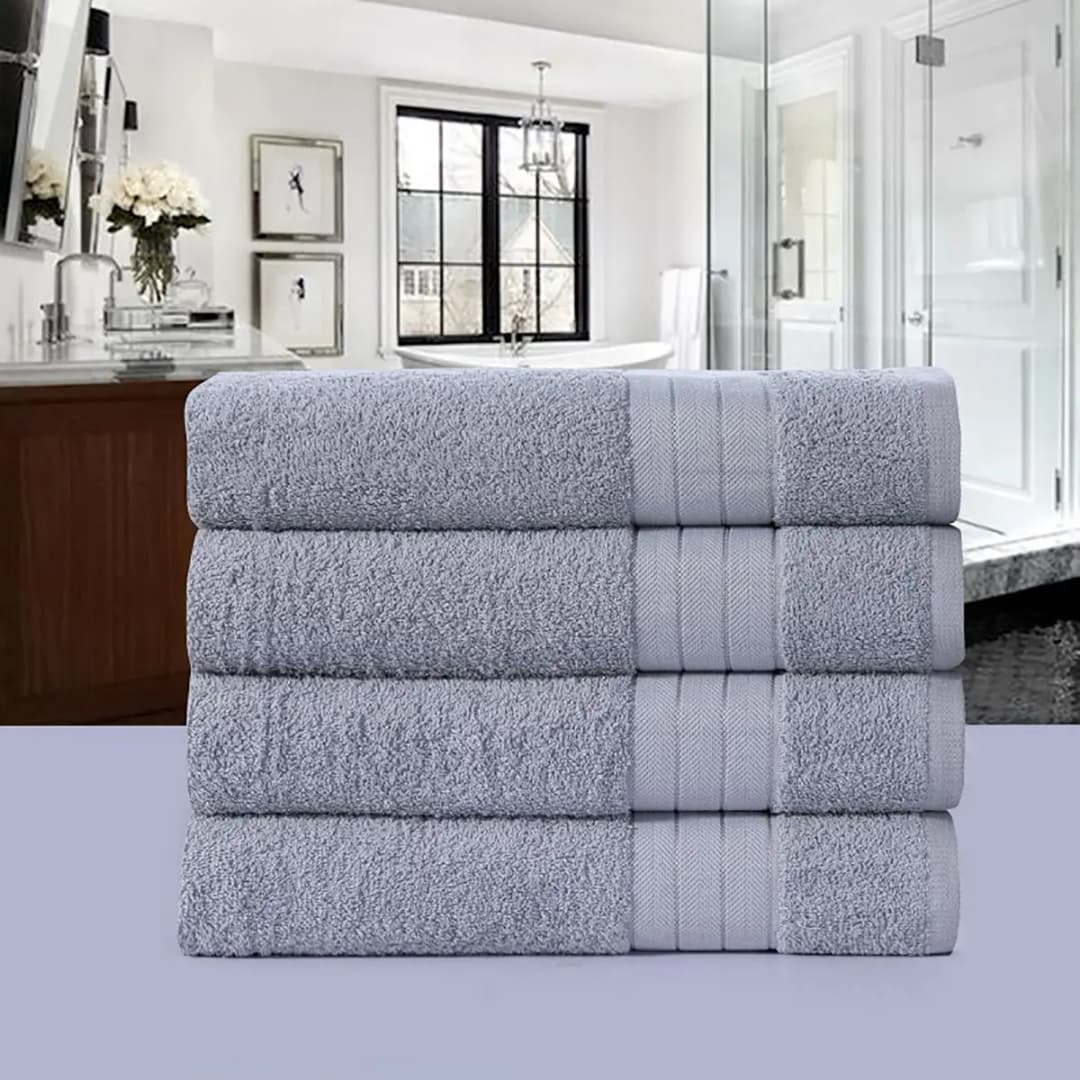 Handtuchset Branda 4er-Set | Grau