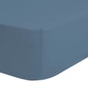 Satin-Spannbettlaken Kelly | Blau