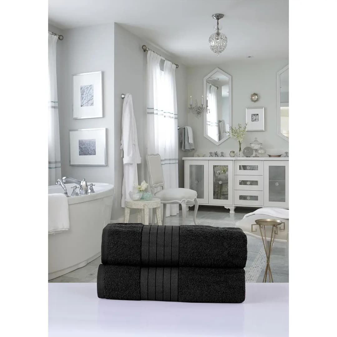 Handtuchset Cindy | Schwarz