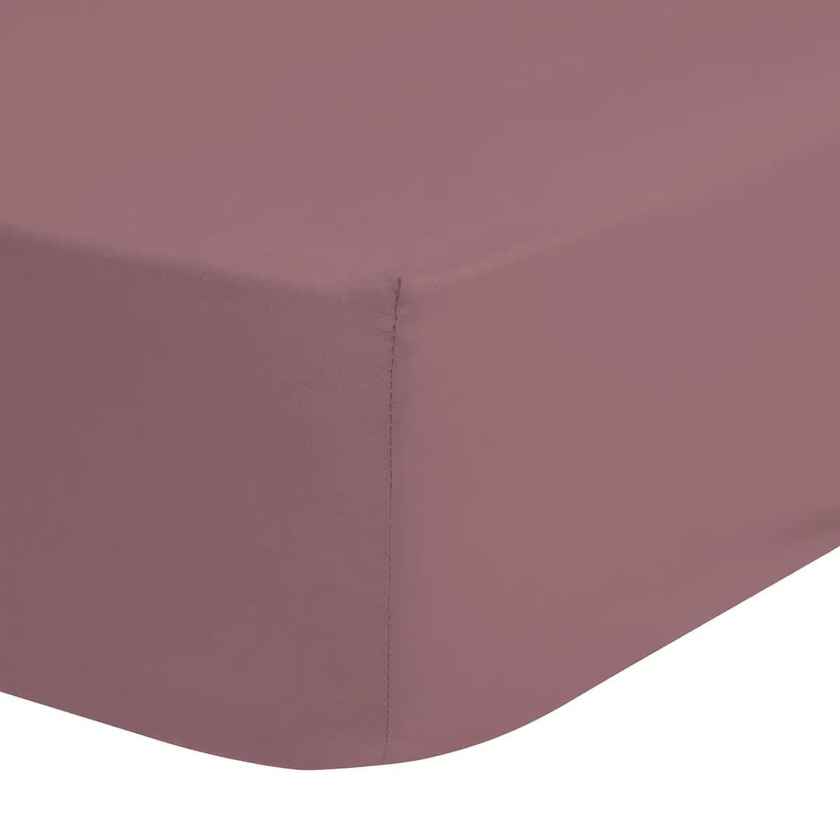 Satin-Spannbettlaken Kelly | Rosa