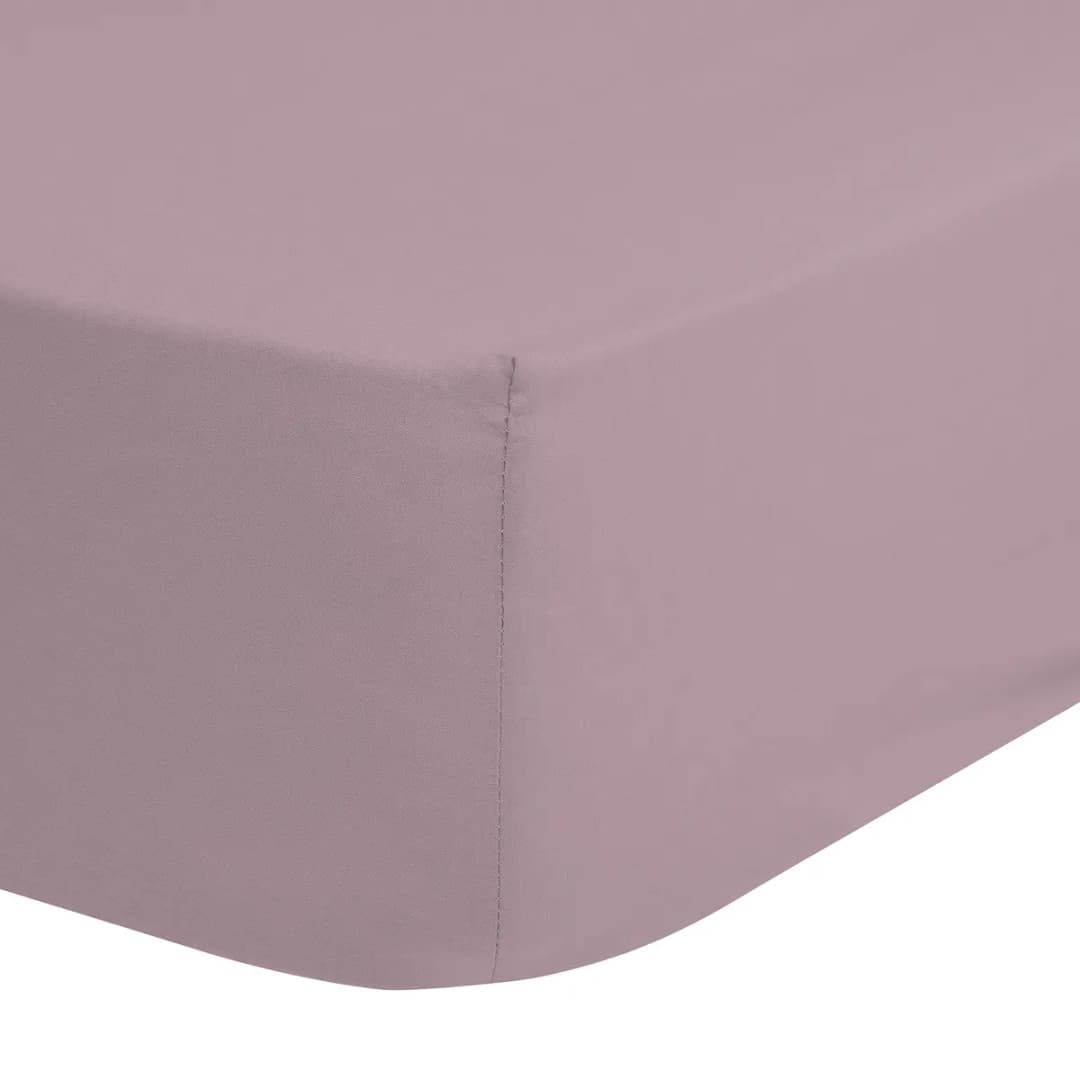 Spannbettlaken Jenny 180 x 200 cm Pink/Rosa | Rosa