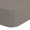 Satin-Spannbettlaken Kelly | Beige