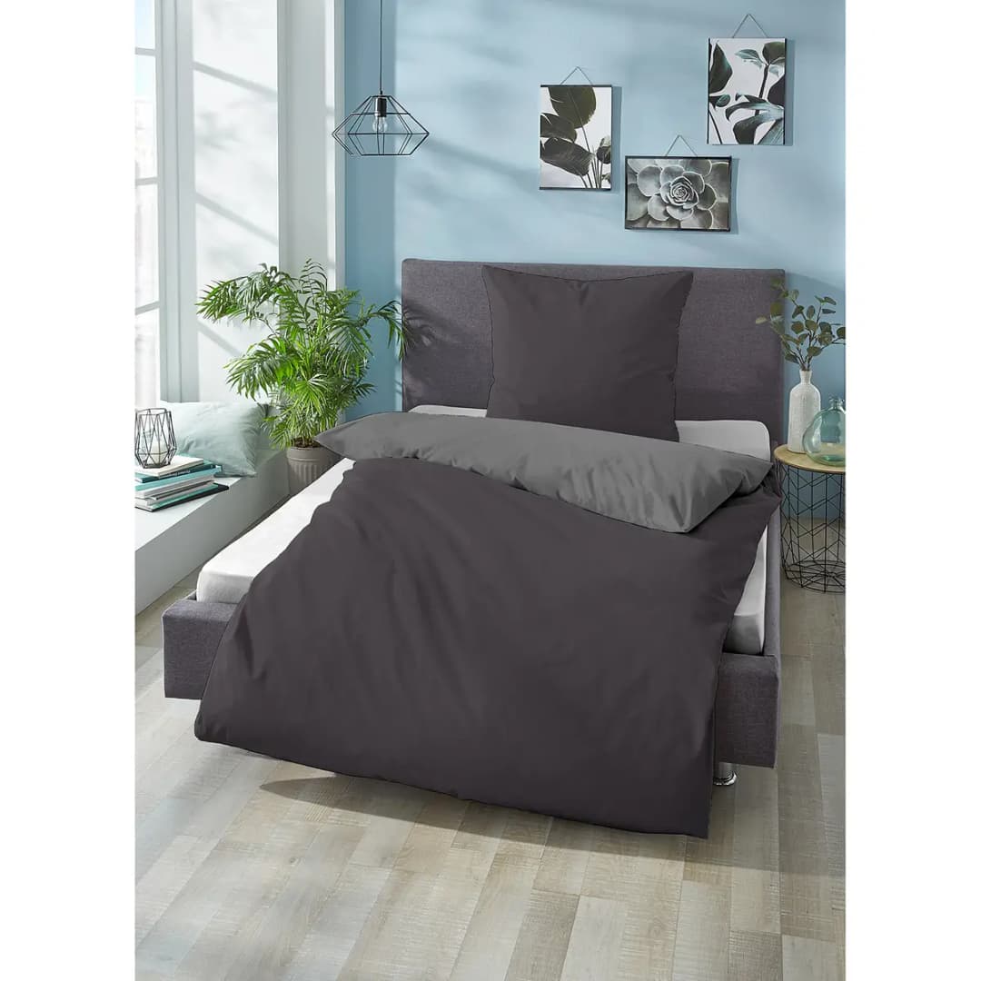 Linon Bettwäsche 0455775 | Schwarz