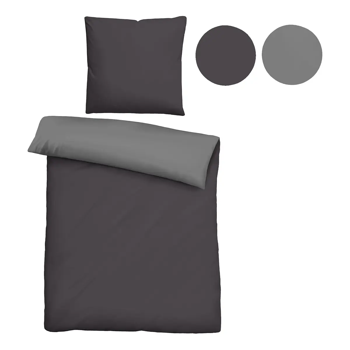 Linon Bettwäsche 0455775 | Schwarz