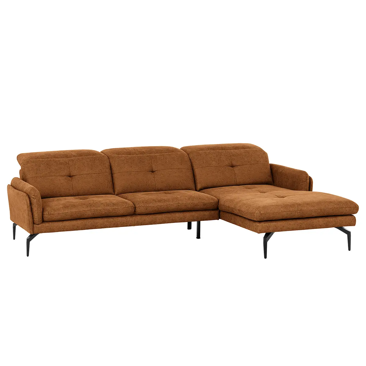 loftscape Ecksofa Bosley | Braun