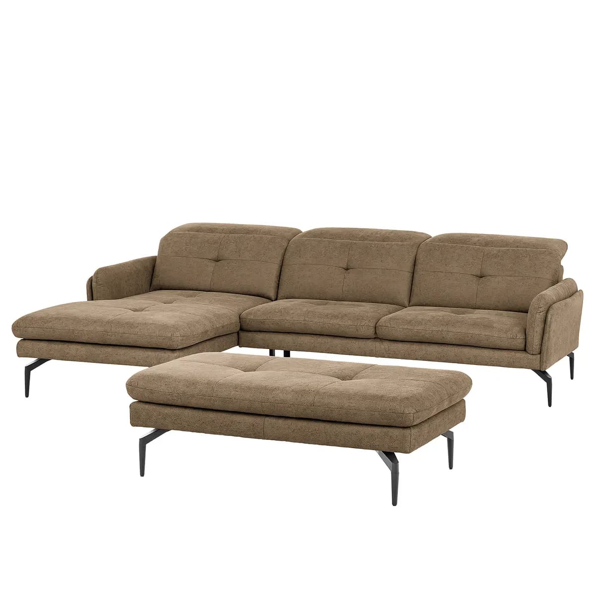 Ecksofa Bosley | Braun