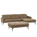 Ecksofa Bosley | Braun