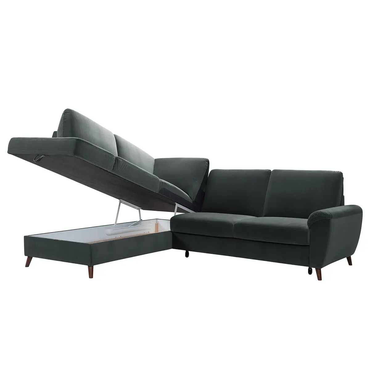 Ecksofa Chanly | Grau