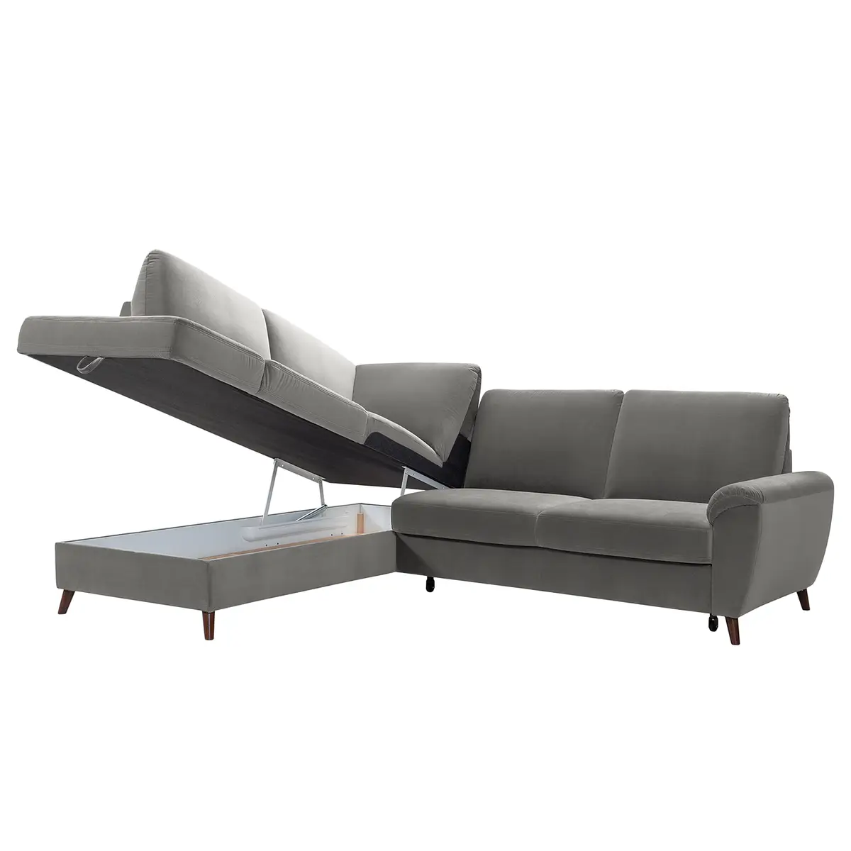 Ecksofa Chanly | Grau