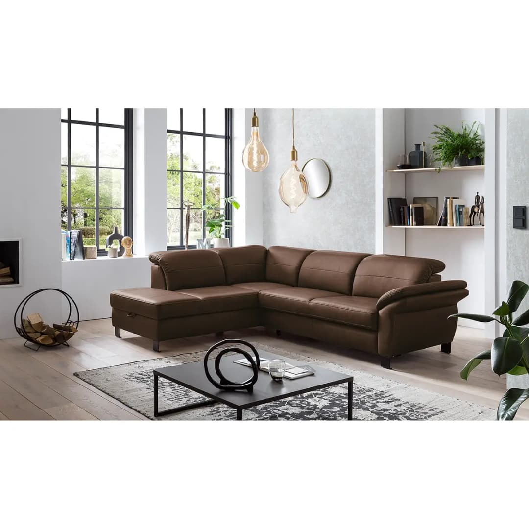 Ecksofa Dunmore | Braun