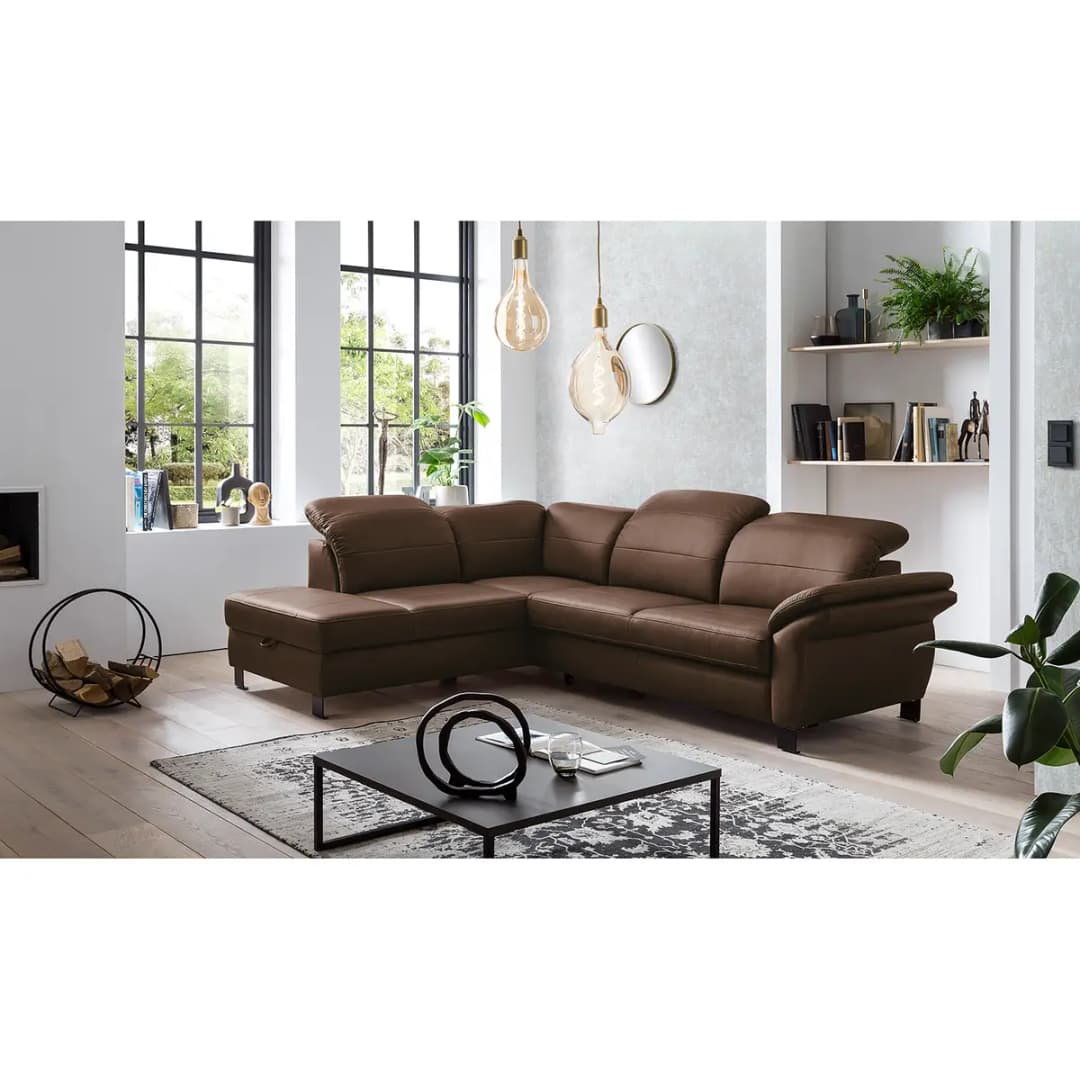 Ecksofa Dunmore | Braun