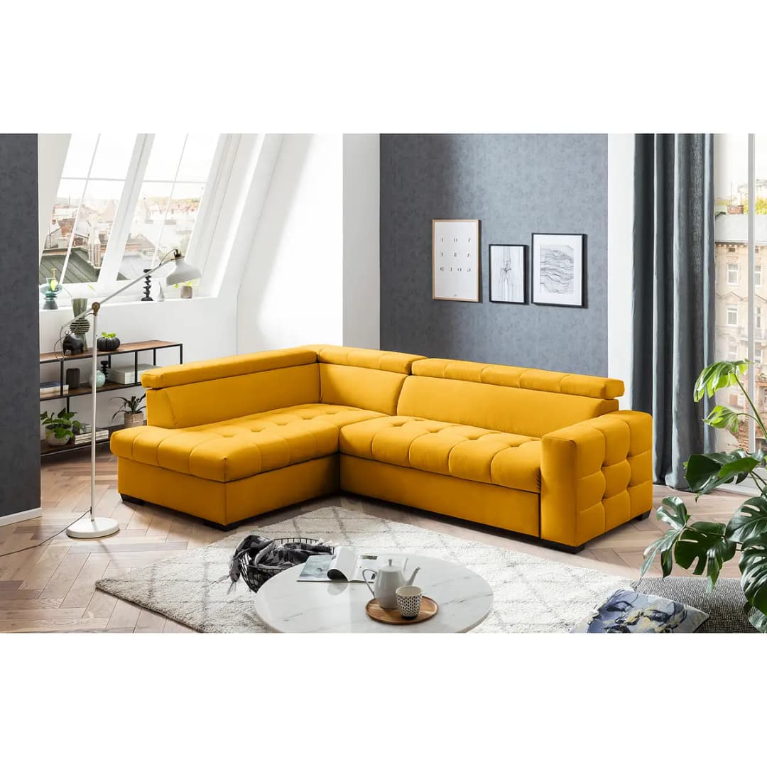 Ecksofa Eloise | Gelb
