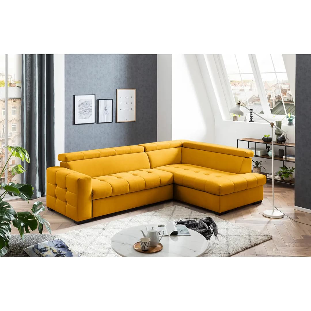 Ecksofa Eloise | Gelb