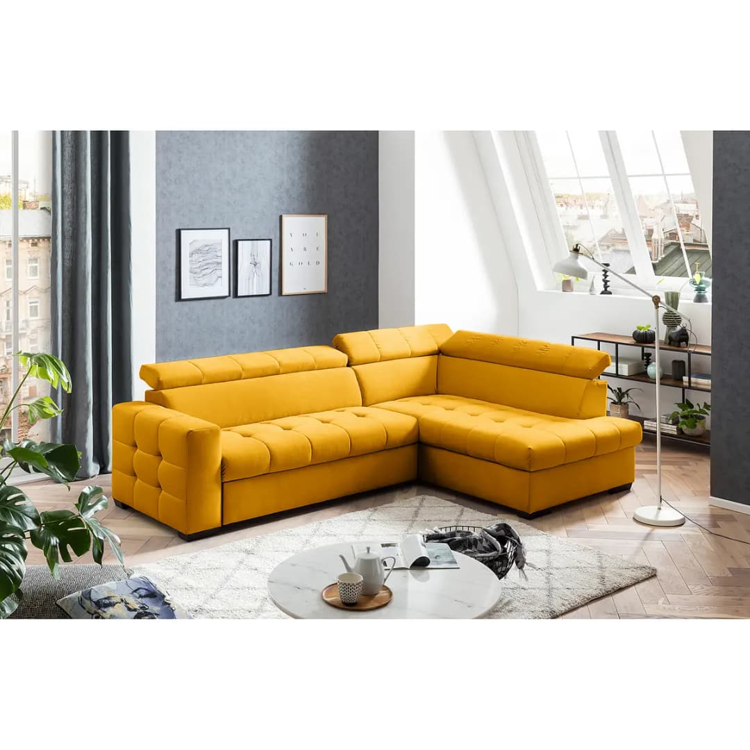 Ecksofa Eloise | Gelb