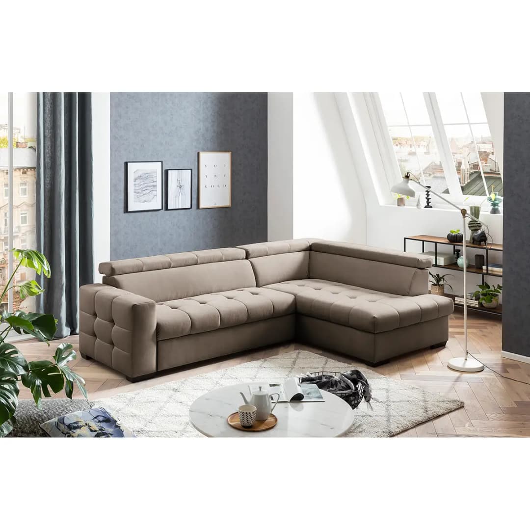 Ecksofa Eloise | Braun