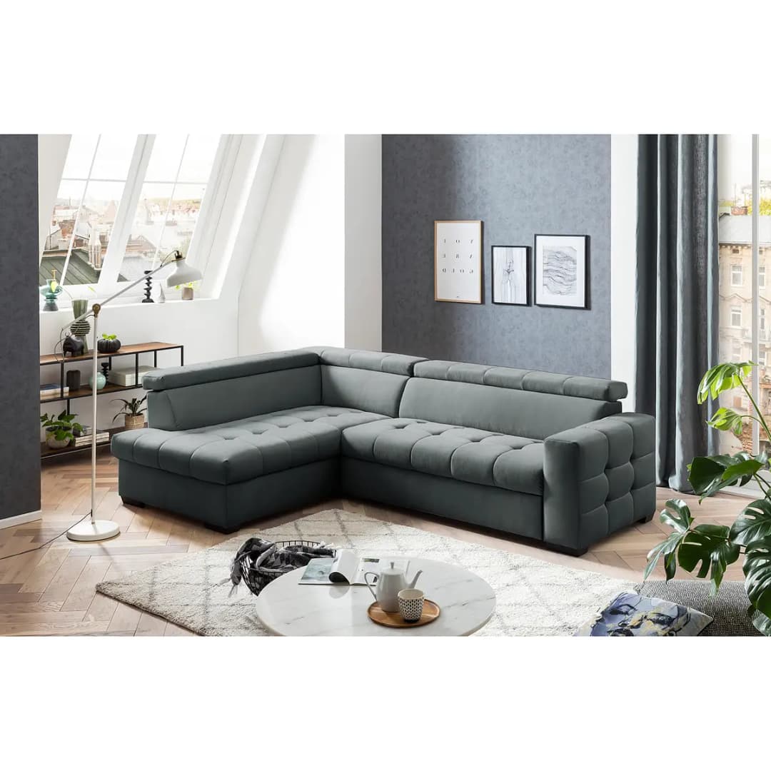 Ecksofa Eloise | Grau