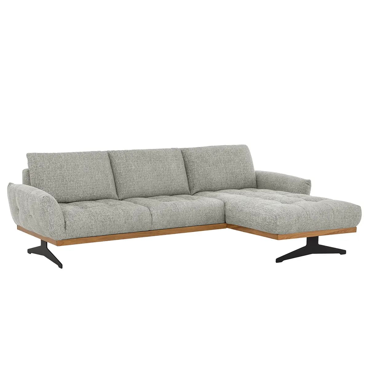 Ecksofa Duston | Grau