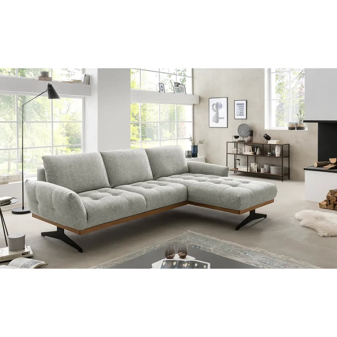 Ecksofa Duston | Grau