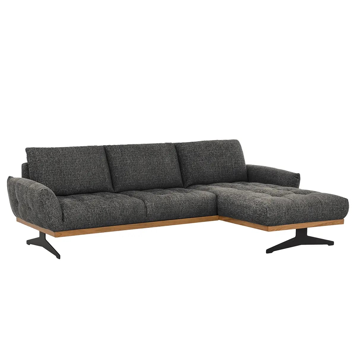 Ecksofa Duston | Grau