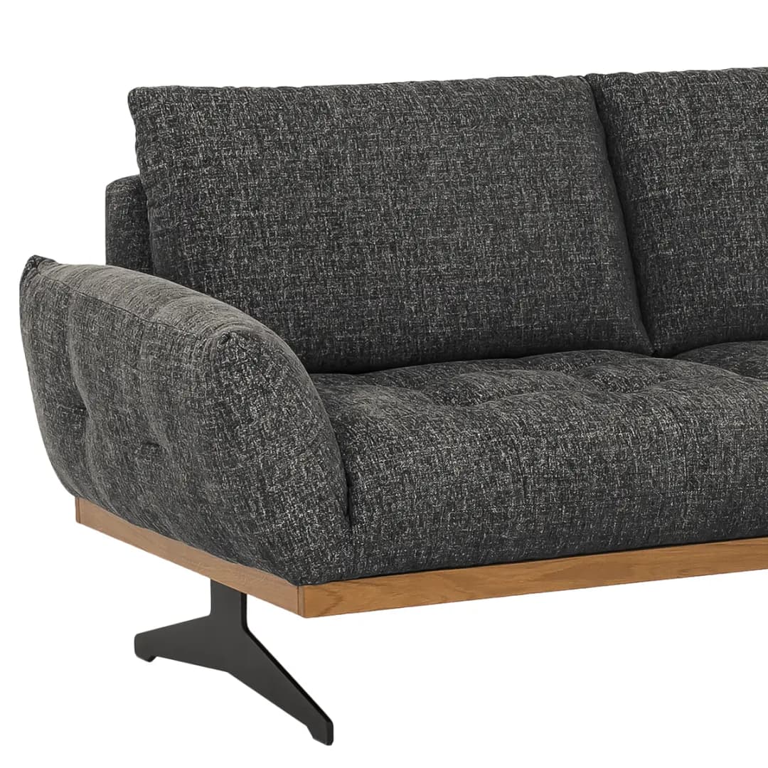 Ecksofa Duston | Grau