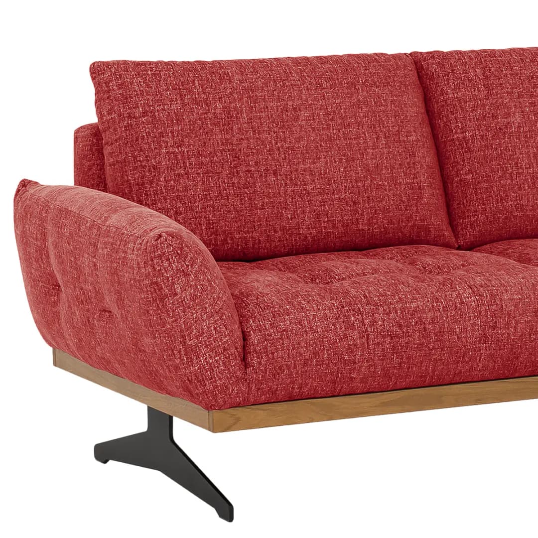 Ecksofa Duston | Rot
