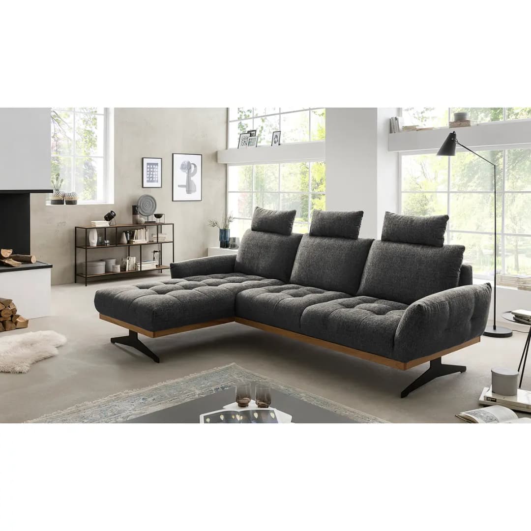 Ecksofa Duston | Grau