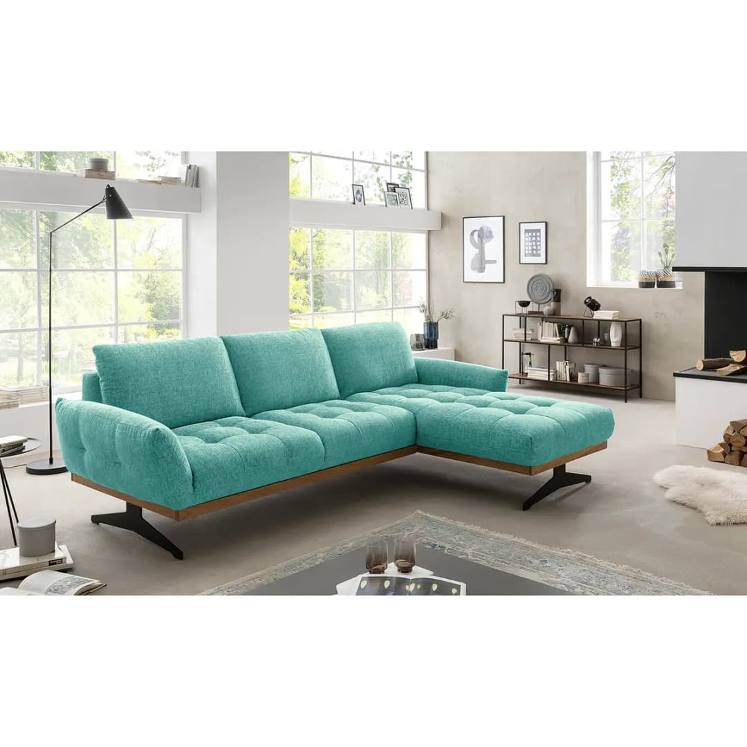 Ecksofa Duston | Blau