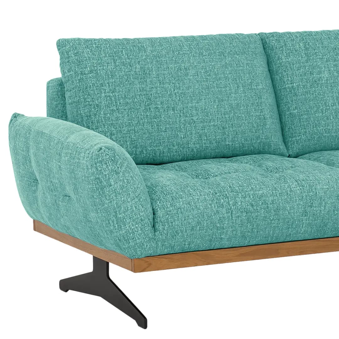 Ecksofa Duston | Blau