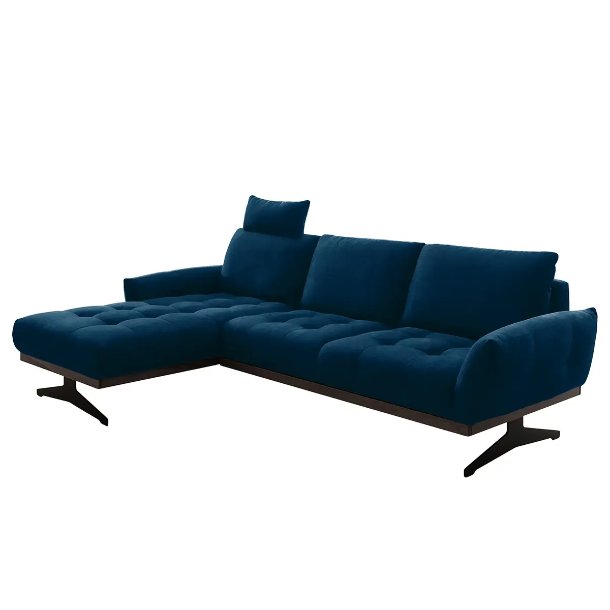 Ecksofa Duston | Blau