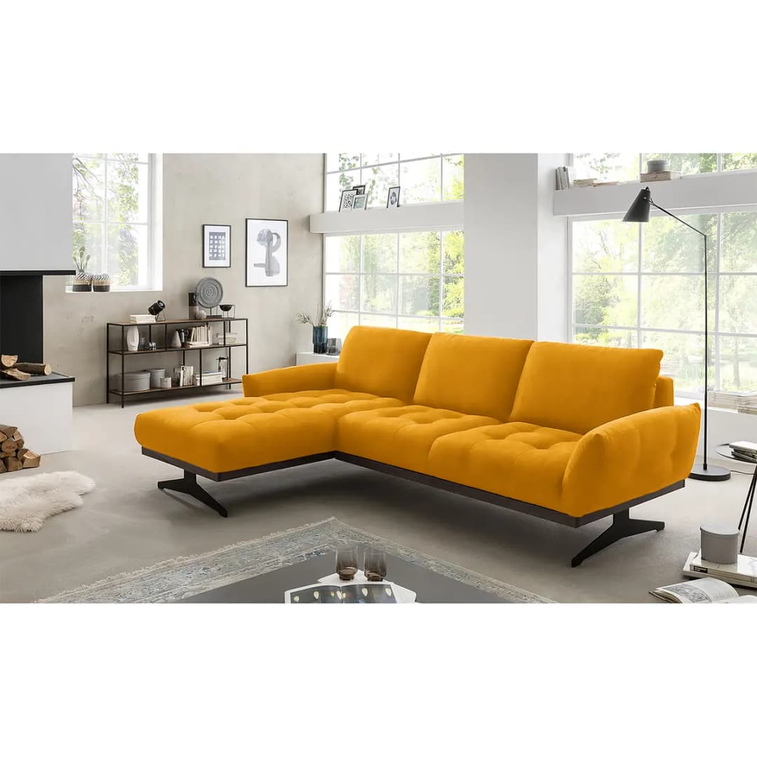 Ecksofa Duston | Gelb