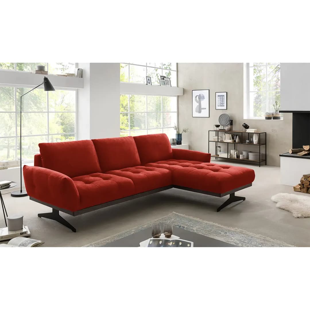 Ecksofa Duston | Rot