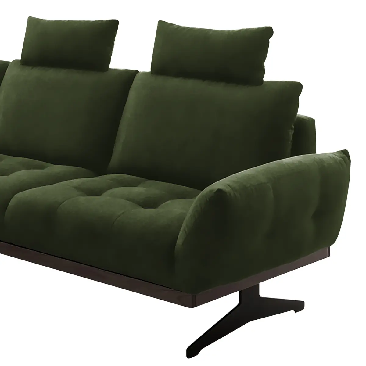 Ecksofa Duston | Grün